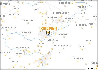 map of Kingview