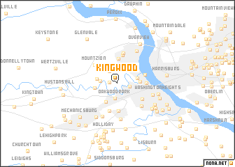 map of Kingwood