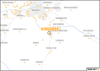 map of Kingwood