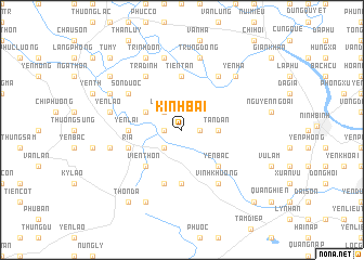 map of Kinh Bái