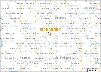 map of Kinh Dương