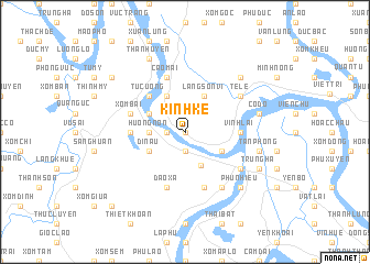 map of Kinh Kệ