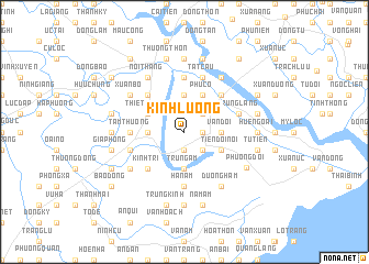 map of Kinh Lương