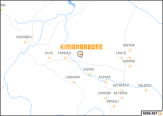 map of Kiniambabore