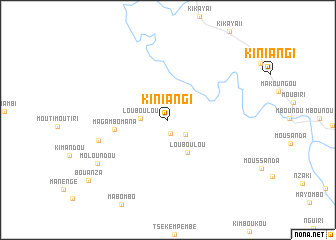 map of Kiniangi