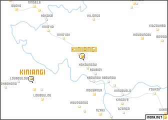 map of Kiniangi