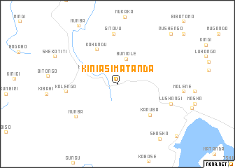 map of Kiniasi-Matanda