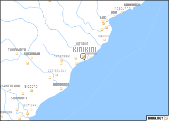 map of Kinikini