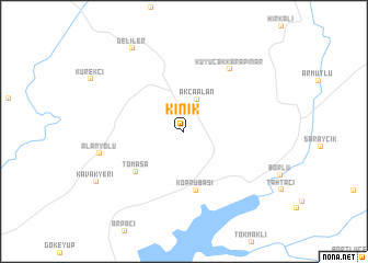 map of Kınık