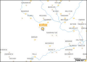 map of Kınık