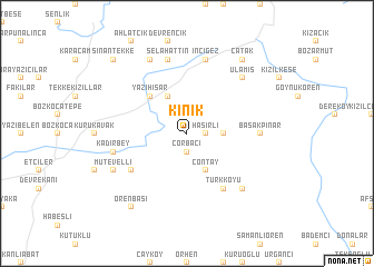 map of Kınık