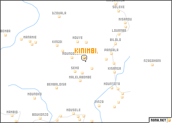 map of Kinimbi