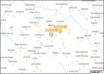 map of Kinimbi