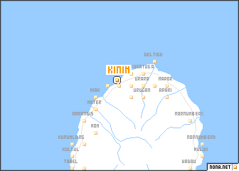 map of Kinim