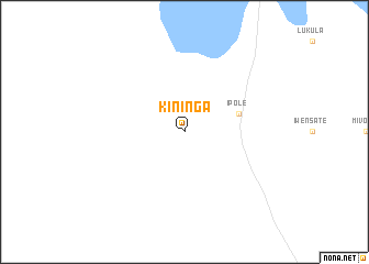 map of Kininga