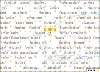 map of Kining