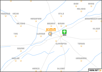 map of Kinin