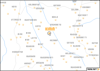 map of Kinin