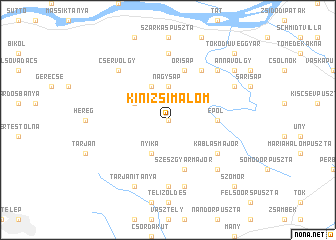 map of Kinizsimalom