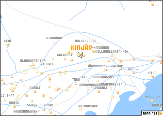 map of Kinjar