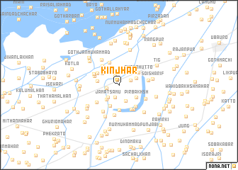 map of Kinjhar