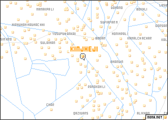 map of Kinjheji
