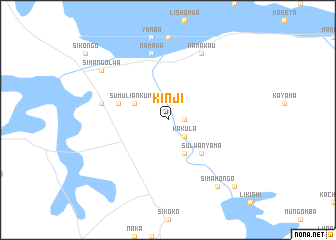 map of Kinji