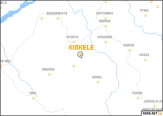 map of Kinkele