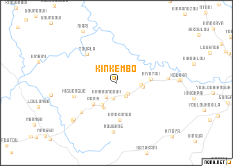 map of Kinkembo