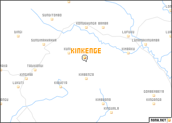 map of Kinkenge