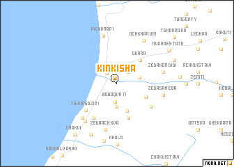 map of Kinkisha