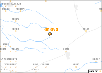 map of Kinkiya