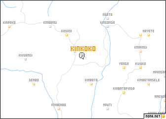 map of Kinkoko