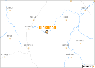 map of Kinkondo