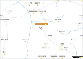 map of Kinkoro