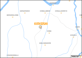 map of Kinkoshi