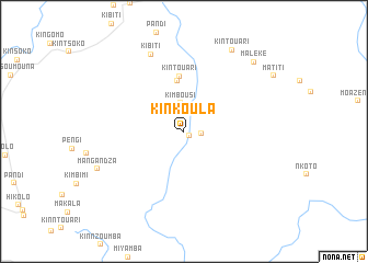 map of Kinkoula