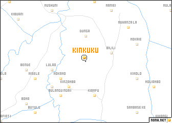 map of Kinkuku