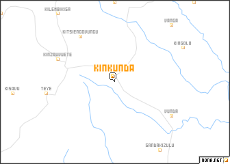 map of Kinkunda