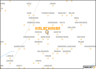 map of Kinla Chinkan