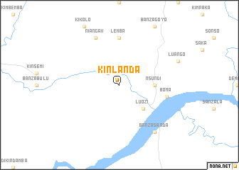 map of Kinlanda