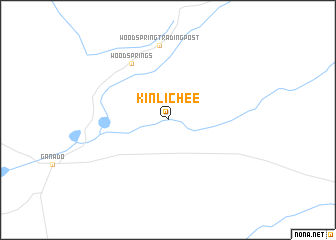 map of Kinlichee