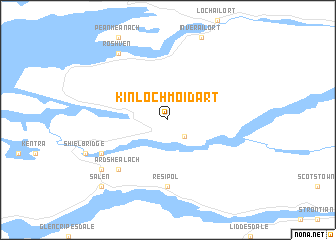 map of Kinlochmoidart