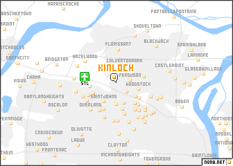 map of Kinloch