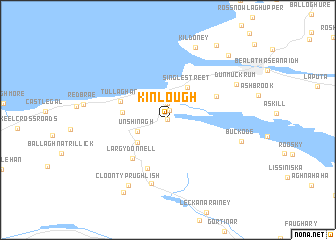 map of Kinlough