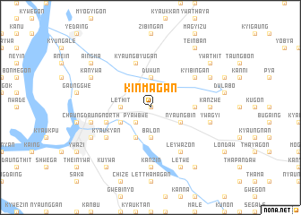 map of Kinmagan