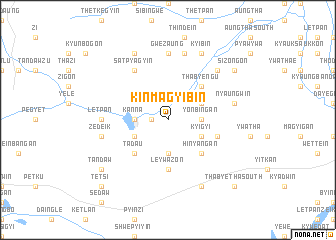 map of Kinmagyibin
