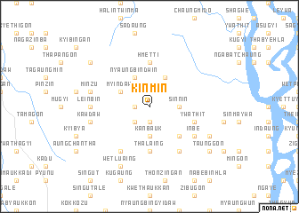 map of Kinmin