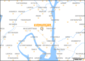 map of Kinmungan