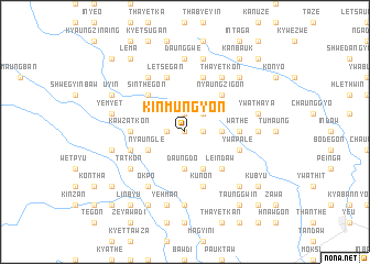 map of Kinmungyon